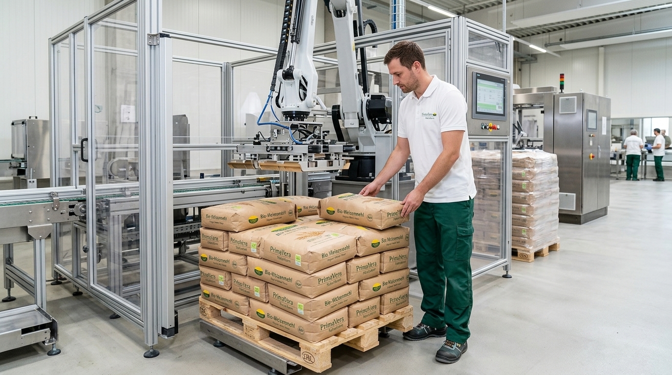 Produktionsmitarbeiter Abpackung bei Ceralia